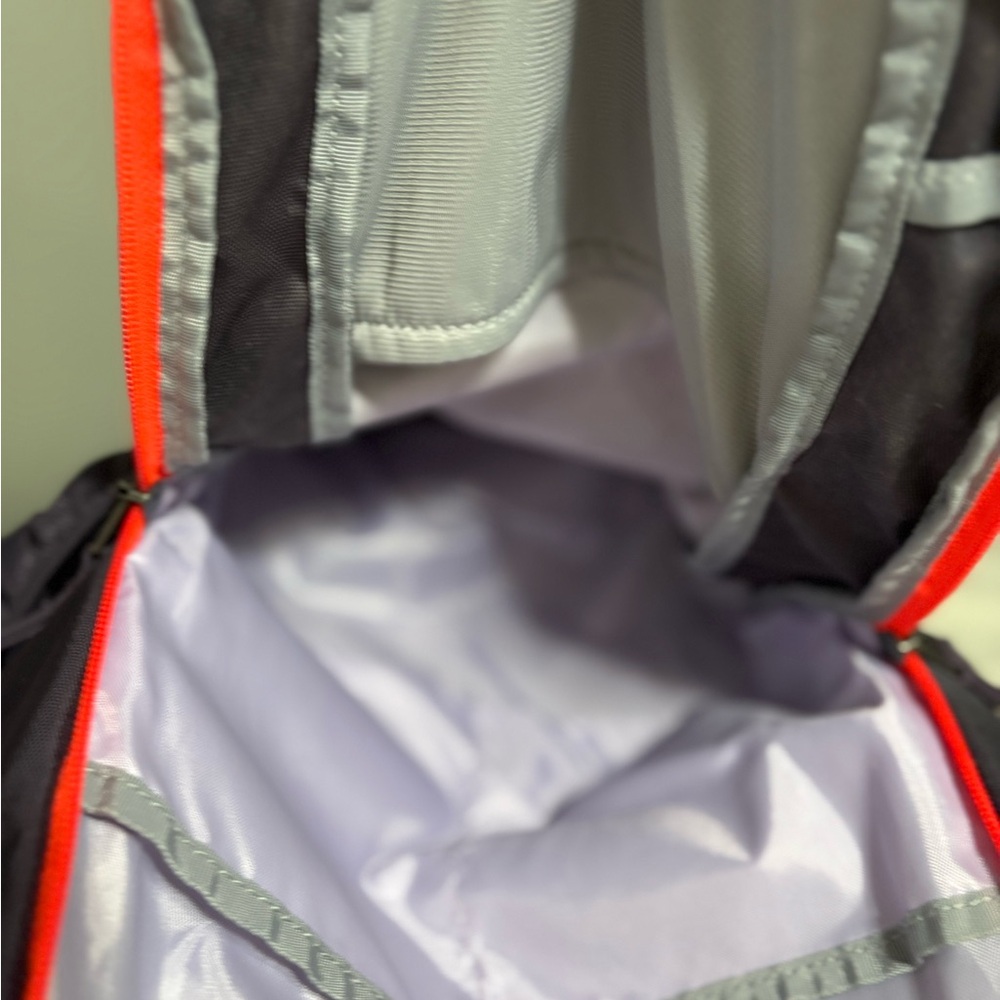 Under Armour Purple and Black Floral Backpack - Picture 8 of 10